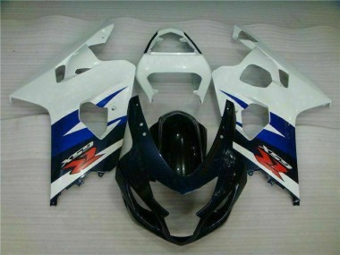 GSXR 600 / 750 K4 2004-2005 - Blanc Noir