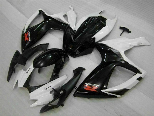 GSXR 600 / 750 K6 2006-2007 - Blanc Noir