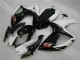 GSXR 600 / 750 K6 2006-2007 - Blanc Noir