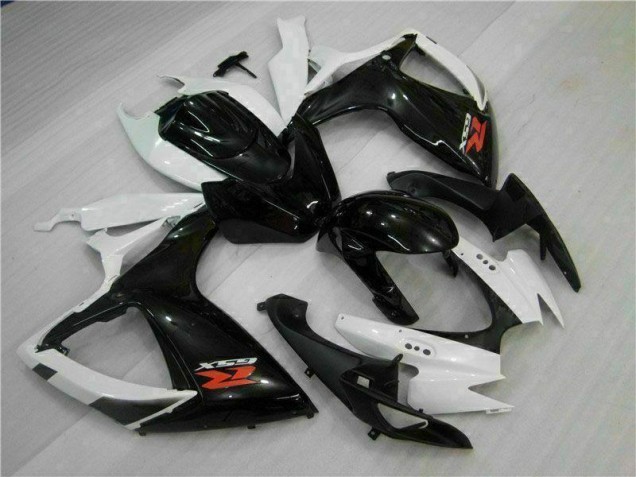 GSXR 600 / 750 K6 2006-2007 - Blanc Noir