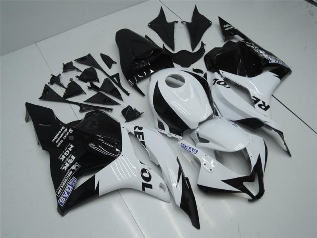 CBR 600 RR 2009-2012 - Blanc Noir CBR 600 RR 2009-2012 - Blanc Noir