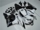 CBR 600 RR 2009-2012 - Blanc Noir CBR 600 RR 2009-2012 - Blanc Noir