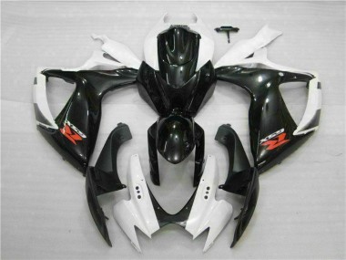 GSXR 600 / 750 K6 2006-2007 - Blanc Noir