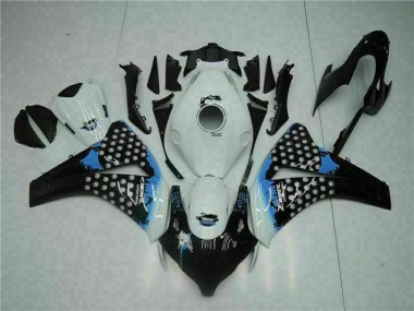 CBR 1000 RR 2008-2011 - Blanc Noir