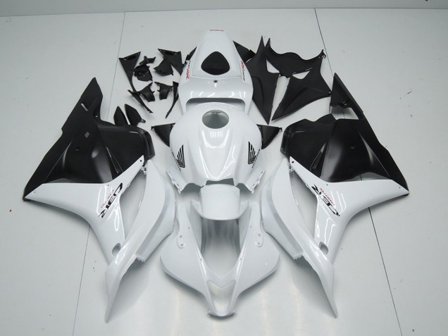 CBR 600 RR 2009-2012 - Blanc Noir Mat CBR 600 RR 2009-2012 - Blanc Noir Mat