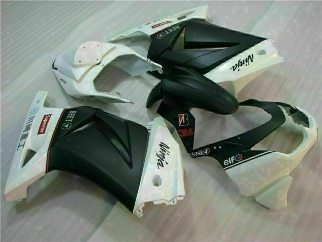EX250 2008-2012 - Blanc Noir Ninja 3M EX250 2008-2012 - Blanc Noir Ninja 3M