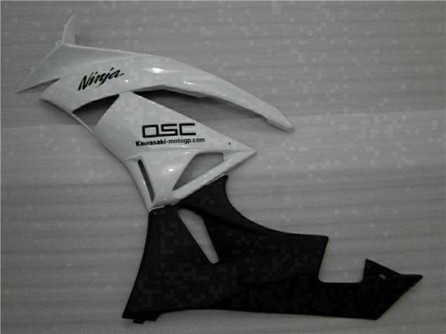 ZX6R 2009-2012 - Blanc Noir Ninja ZX6R 2009-2012 - Blanc Noir Ninja