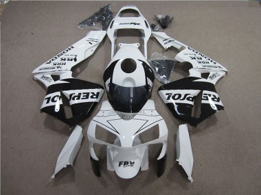 CBR 600 RR 2005-2006 - Blanc Noir Repsol