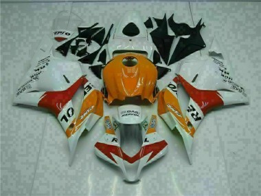 CBR 600 RR 2009-2012 - Blanc Orange Repsol