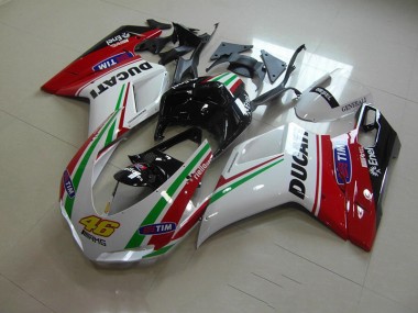 Ducati 1098 2007-2014 - Blanc Rouge 46