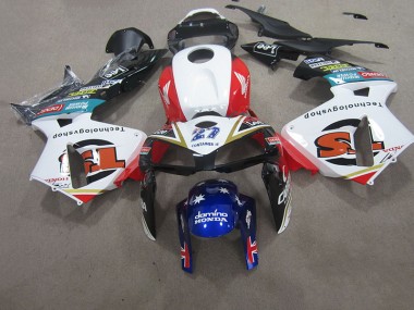 CBR 600 RR 2007-2008 - Blanc Rouge Bleu