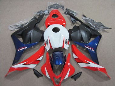 CBR 600 RR 2009-2012 - Blanc Rouge Bleu