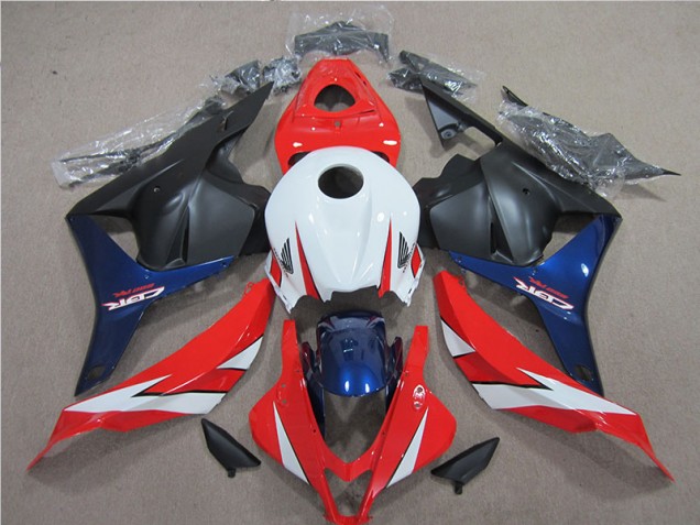 CBR 600 RR 2009-2012 - Blanc Rouge Bleu CBR 600 RR 2009-2012 - Blanc Rouge Bleu