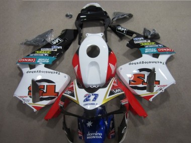 CBR 600 RR 2005-2006 - Blanc Rouge Bleu Lee 27