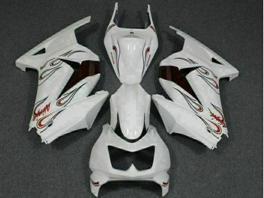 EX250 2008-2012 - Blanc Rouge