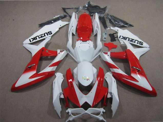 GSXR 600 K8 2008-2010 - Blanc Rouge GSXR 600 K8 2008-2010 - Blanc Rouge
