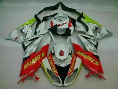 ZX6R 2009-2012 - Blanc Rouge H. Énergie