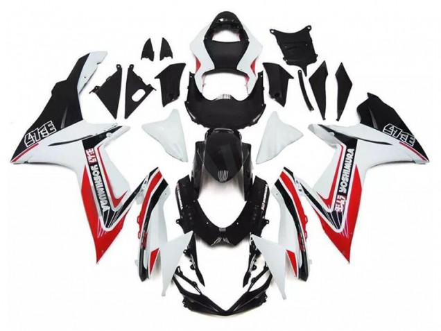 GSXR 600 / 750 K11 2011-2024 - Blanc Rouge Noir GSXR 600 / 750 K11 2011-2024 - Blanc Rouge Noir
