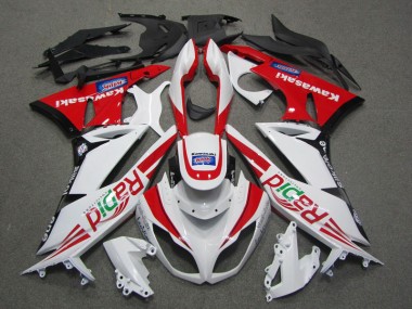 ZX6R 2009-2012 - Blanc Rouge Rapid