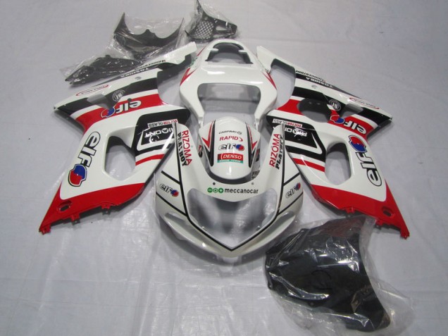 GSXR 1000 K1 2000-2002 - Blanc Rouge Rizoma Playboy