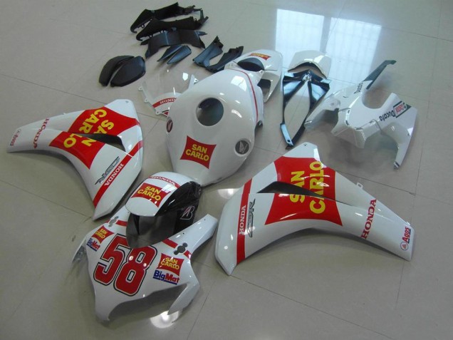 CBR 1000 RR 2008-2011 - Blanc San Carlo CBR 1000 RR 2008-2011 - Blanc San Carlo