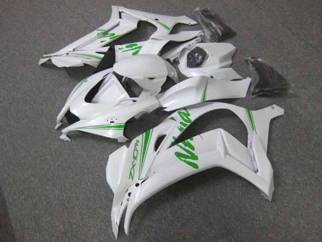 ZX10R 2016-2019 - Blanc Vert ZX10R 2016-2019 - Blanc Vert