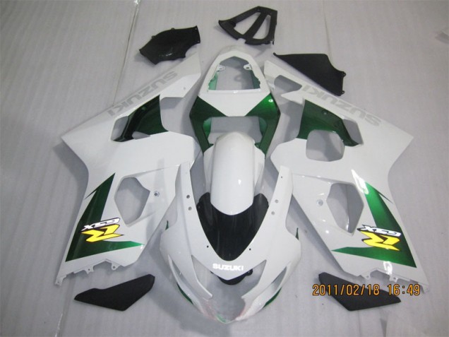 GSXR 600 K4 2004-2005 - Blanc Vert GSXR 600 K4 2004-2005 - Blanc Vert