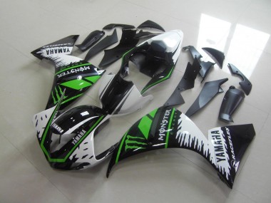 R1 2009-2011 - Blanc Vert Monster