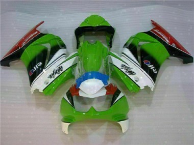EX250 2008-2012 - Blanc Vert Noir Ninja
