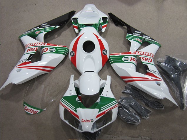 CBR 1000 RR 2006-2007 - Blanc Vert Rouge Castrol CBR 1000 RR 2006-2007 - Blanc Vert Rouge Castrol