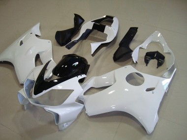 CBR 600 F4i 2001-2003 - Blanc avec Noir Bande