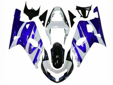 GSXR 600 / 750 K1 K2 K3 2001-2003 - Bleu Blanc