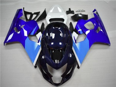 GSXR 600 / 750 K4 2004-2005 - Bleu Blanc