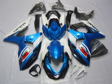 GSXR 1000 K9 2009-2016 - Bleu Blanc