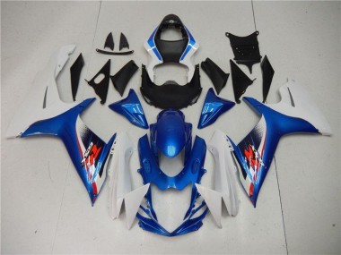 GSXR 600 / 750 K11 2011-2024 - Bleu Blanc