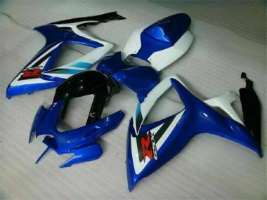 GSXR 600 / 750 K6 2006-2007 - Bleu Blanc