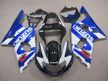GSXR 1000 K1 2000-2002 - Bleu Blanc Décalque