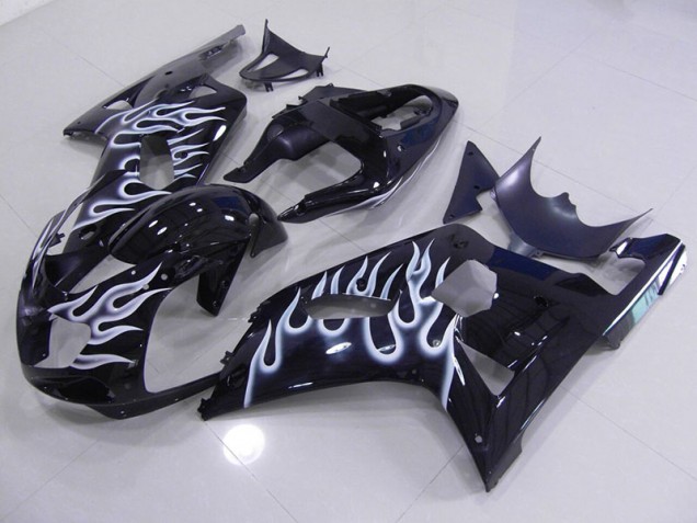 GSXR 750 K1 K2 K3 2001-2003 - Bleu Blanc Flamme GSXR 750 K1 K2 K3 2001-2003 - Bleu Blanc Flamme