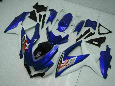 GSXR 600 / 750 K8 2008-2010 - Bleu Blanc