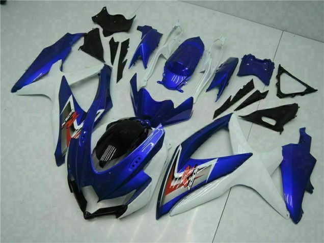 GSXR 600 / 750 K8 2008-2010 - Bleu Blanc