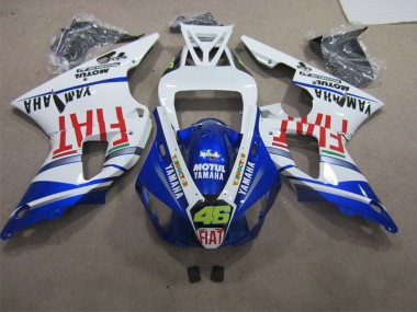 R1 2009-2011 - Bleu Blanc Motul Dunlop 46