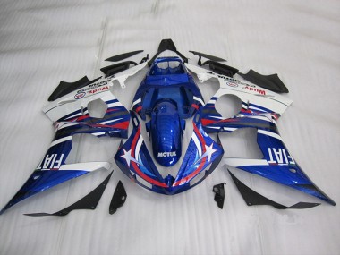 R6 2003-2005 - Bleu Blanc Motul Fiat