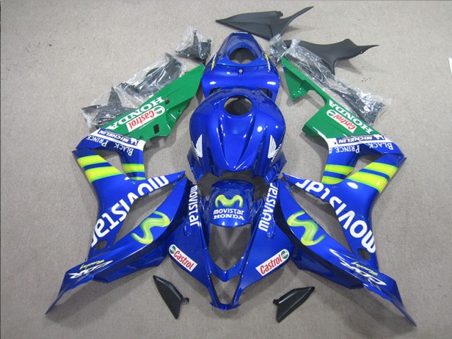 CBR 600 RR 2007-2008 - Bleu Blanc Movistar