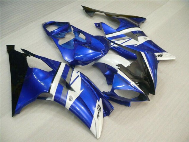 R6 2008-2016 - Bleu Blanc Noir R6 2008-2016 - Bleu Blanc Noir