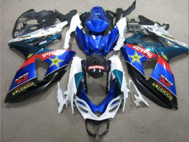 GSXR 1000 K9 2009-2016 - Bleu Blanc Rockstar