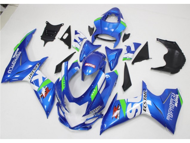 GSXR 600 / 750 K11 2011-2024 - Bleu Blanc Vert GSXR 600 / 750 K11 2011-2024 - Bleu Blanc Vert