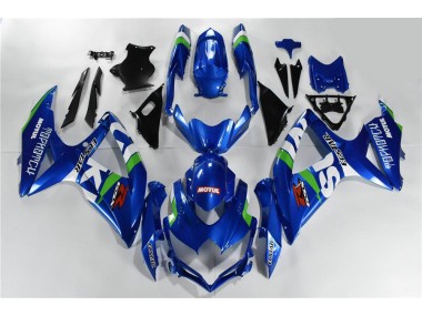 GSXR 600 / 750 K8 2008-2010 - Bleu Blanc Vert