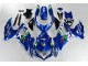 GSXR 600 / 750 K8 2008-2010 - Bleu Blanc Vert GSXR 600 / 750 K8 2008-2010 - Bleu Blanc Vert