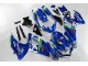 GSXR 600 / 750 K8 2008-2010 - Bleu Blanc Vert GSXR 600 / 750 K8 2008-2010 - Bleu Blanc Vert