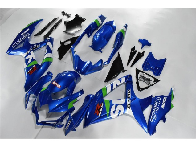 GSXR 600 / 750 K8 2008-2010 - Bleu Blanc Vert GSXR 600 / 750 K8 2008-2010 - Bleu Blanc Vert